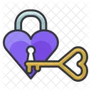 Lock Key True Icon
