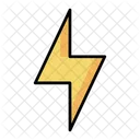 Trueno Tormenta Electricidad Icon