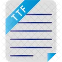 Truetype Font File  アイコン