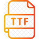 Truetype Font File Icon