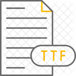 트루타입 글꼴 파일  아이콘