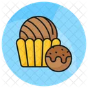 Truffle Chocolate Cake Icon