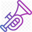 Trumpet Music And Multimedia Wind Instrument Icon