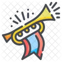Trumpet Musical Celebration Icon