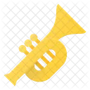 Trumpet Horn Music Icon