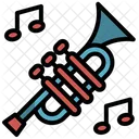Trumpet Music Instrument Icon