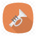Wind Trumpet Instrument Icon