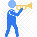 Trumpet Musician Musical Instrument Icon