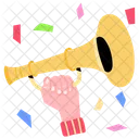 Party Horn Trumpet Cornet Symbol
