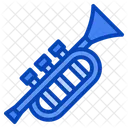 Trumpet Play Toy Child Kid Instrument Brass Icon