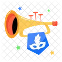 Wind Instrument Trumpet Musical Horn Icône