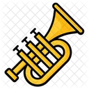 Trumpet Music Instrument 아이콘