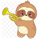 Trumpet Music Instrument Icon