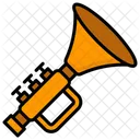 Trumpet Christmas Xmas Icon