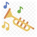 Trumpet Music Instrument Icon