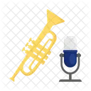Trumpet Music Instrument Icon