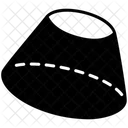 Truncated Cone Geometric Shape Icon