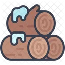Trunk Wood Logs Icon
