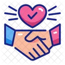 Trust Friends Bond Icon
