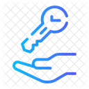 Trust Key Of Success Loyalty Icon