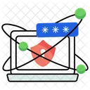 Authentication Architecture Crime Icon