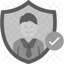 Trustworthy Person Protection Icon