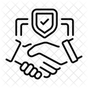 Trustworthy Handshake Agreement Icon