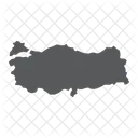 Turkei Land Geographie Symbol