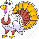 Truthahn Thanksgiving Herbst Symbol