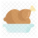 Truthahn Essen Thanksgiving Icon