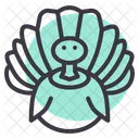 Truthahn Thanksgiving Geflugel Icon