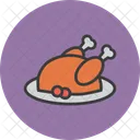 Truthahn Thanksgiving Fleisch Symbol