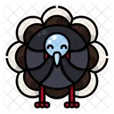 Truthahn Thanksgiving Herbst Symbol