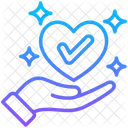 Truthfulness Donation Empathy Icon