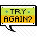 Try Again Lost Game Icon