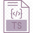 Ts File Ts Ts File Format Icon