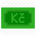 Tschechische Krone Banknote Land Symbol