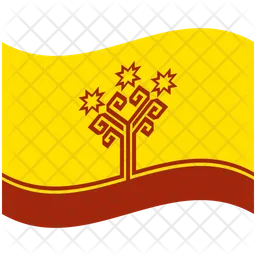 Tschuwaschien Flag Symbol