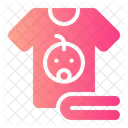 Tshirt Kid And Baby Garment Icon
