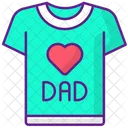 Tshirt Dad Father Icon
