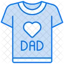 Tshirt Dad Father Icon