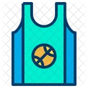 Game Wear Game Cloths Basketball Game T Shirt Icon