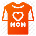Tshirt Love Mom Icon
