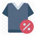 Tshirt Sale Clothing Icon