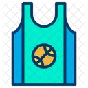 Game Wear Game Cloths Basketball Game T Shirt Icon