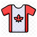 Tshirt Maple Flag Icône