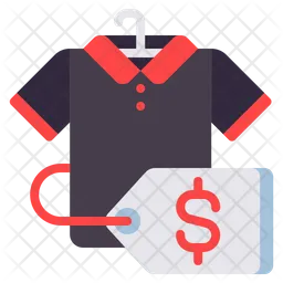 Tshirt Price  Icon