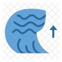 Tsunami Katastrophe Welle Symbol