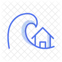Shady Tsunami Tsunami Disaster Icon