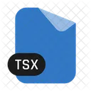 Tsx - TypeScript XML ファイル  アイコン